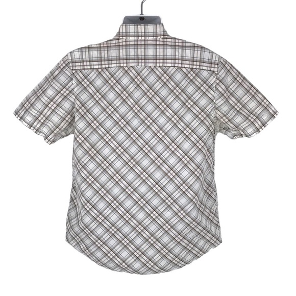 American Rag  Short Sleeve Plaid Western Style Shirt size L - Picture 10 of 10